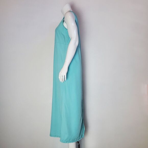 Vintage Y2K AKS Blue Maxi Dress - Picture 2 of 6